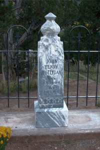 Dr John Henry "Doc" Holliday - new gravestone - Doc History